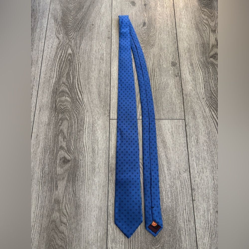 English laundry Blue Patterned Men's Tie